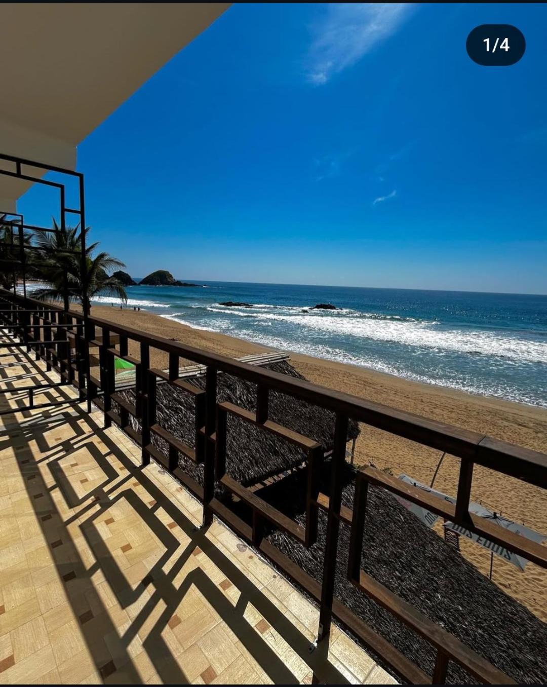 Hotel Neptuno Зиполите Экстерьер фото